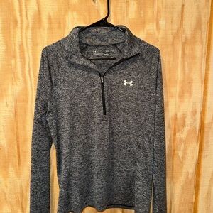 Under Armour Black and Gray Pullover